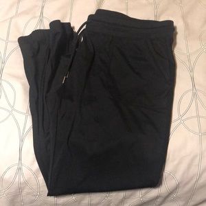 Zyia Black Peak Zipper Joggers. Size XXL EUC